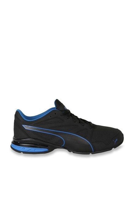 puma shoes black and blue