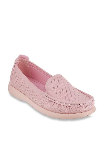 Buy Metro Baby Pink Casual Loafers for 