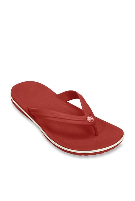 crocs for men red