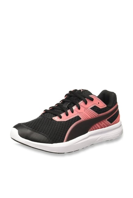 Puma Escaper Pro Black Soft Fluo Peach Running Shoes