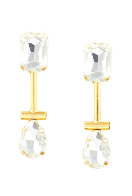 Tipsyfly Pear Metal Drop Earrings Online At Best Price Tipsyfly Pear Metal Drop Earrings Online At Best Price