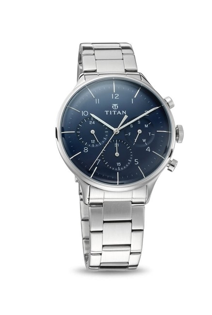Titan 90102SM01 Classique Analog Watch for Men-Titan-Watches-TATA CLIQ