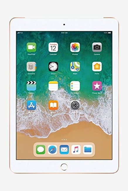 Apple iPad 6th Gen MRJN2HN/A 9.7 Inch, 32 GB, Wi Fi Only Gold