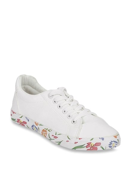 Truffle Collection White Casual Sneakers