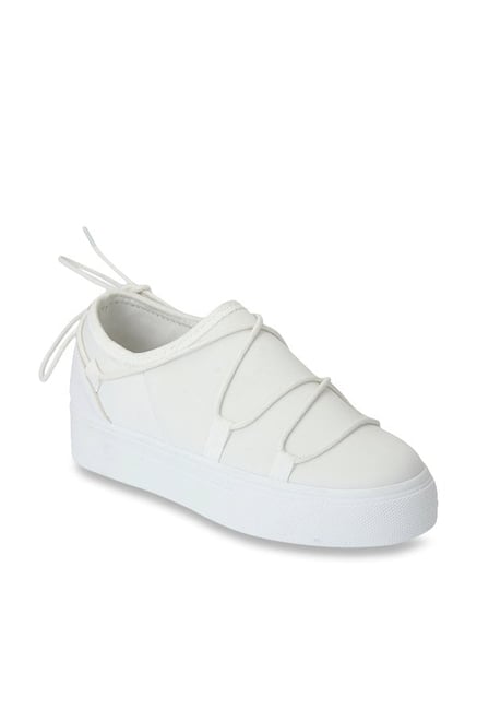 Truffle Collection White Casual Sneakers