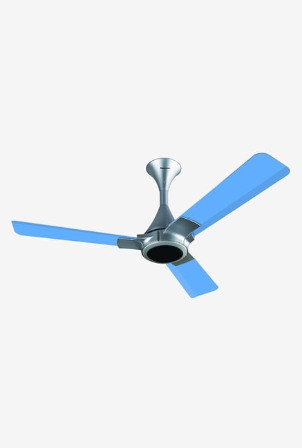 Panasonic 12xaa 1200 Mm 3 Blades Ceiling Fan Blue Silver