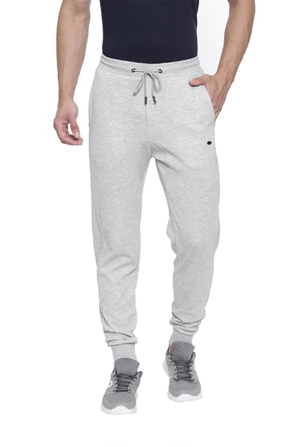 cotton white joggers