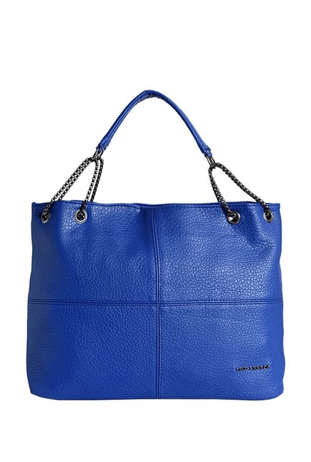 lino perros blue handbag