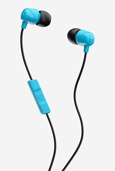 Skullcandy Jib S2DUYK-628 Wired In Ear Headphone with Built-in Mic (Blue) Image