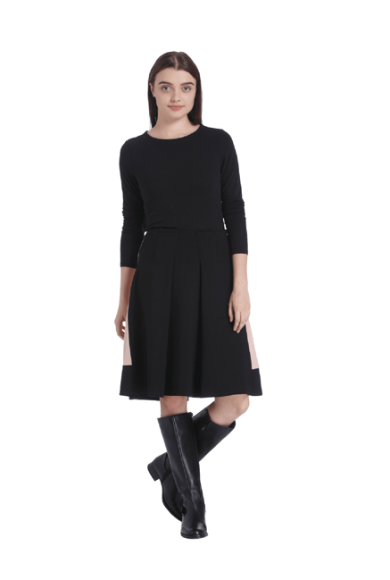 Vero Moda Black Knee Length Skirt