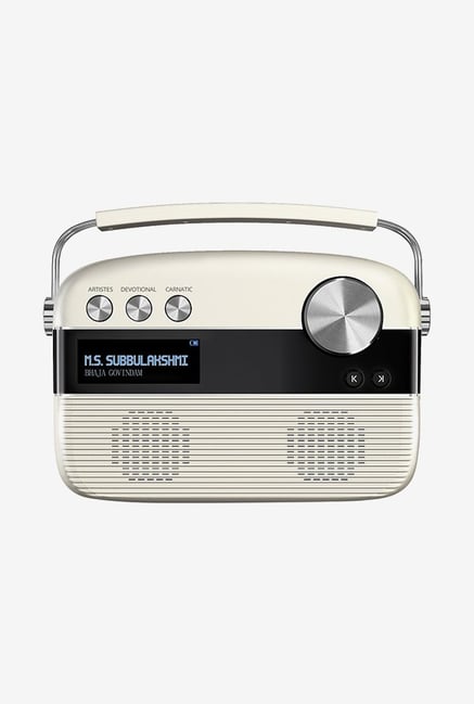 Saregama Carvaan Tamil SC03 Music Player (Porcelain White)