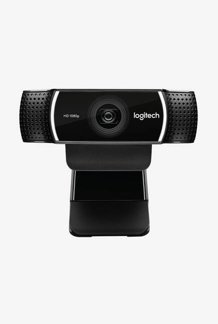Logitech C922 Pro Stream Webcam, HD 1080p/30fps or HD 720p/60fps Hyperfast Streaming, Stereo Audio, HD Light Correction, Autofocus, for YouTube, Twitch, XSplit – Black (960-001090)
