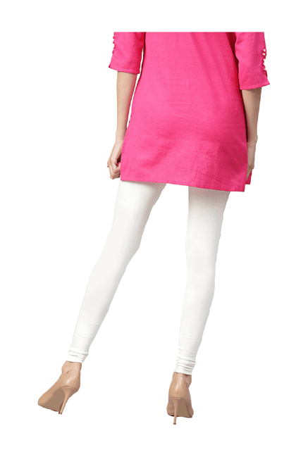 Buy HiFlyers Women Slim Kurti Pant Pink: TT Bazaar