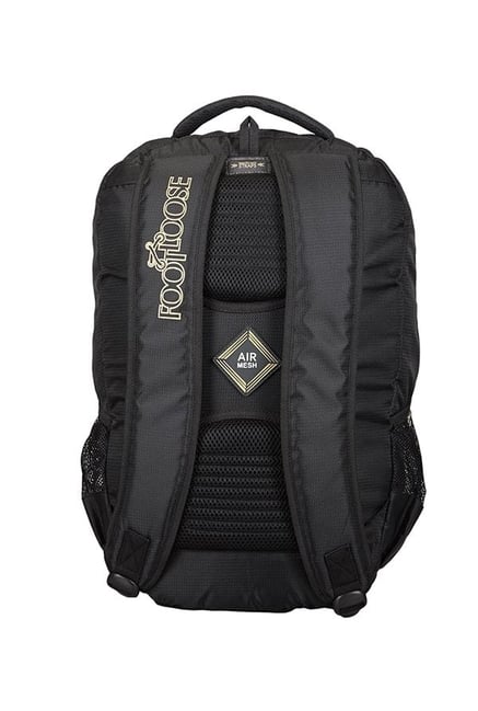 Skybag FOOTLOOSE GIZMO Black Beige Printed Laptop Backpack
