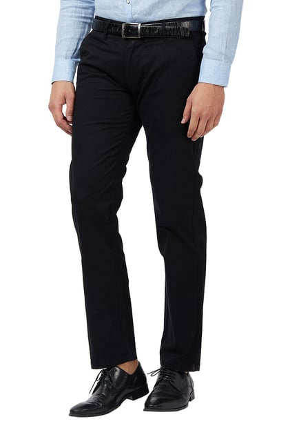 Buy Killer Men Beige Comfort Slim Fit Self Design Formal Trousers - Trousers  for Men 7027360 | Myntra