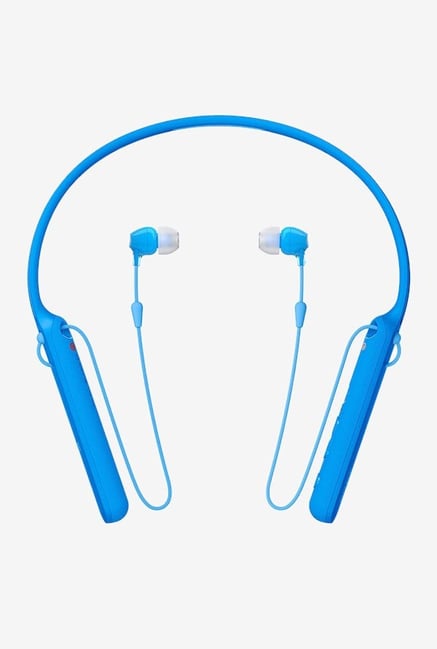 Sony Wi-C400 Bluetooth Earphones Neckband (Blue)