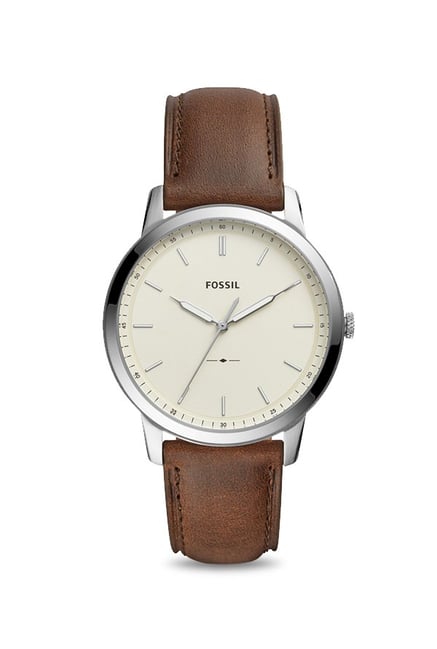 Buy Fossil Fs5439 The Minimalist 3h Analog Watch For Men Online At Best Prices Tata Cliq