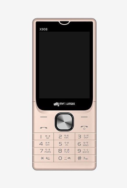 Micromax X908 Champagne Dual SIM