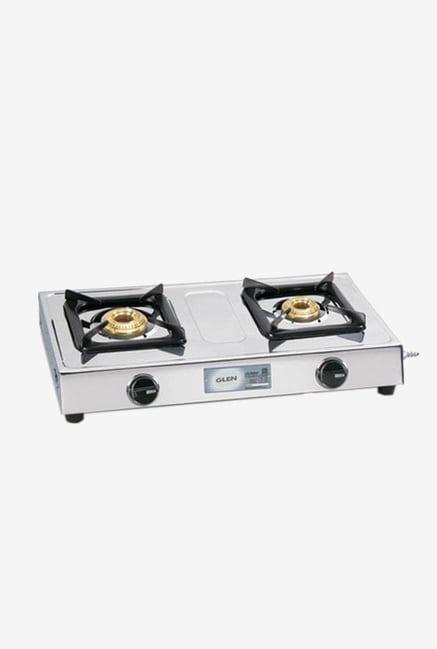 Buy Glen 1020 Ss Bb 2 Burner Gas Stove Steel Online At Best