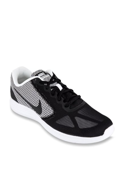 Buy Nike Revolution 3 Black \u0026 White 