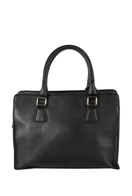 allen solly black solid shoulder bag