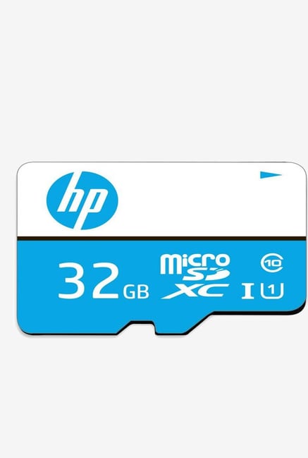 HP Micro SDHC 16 GB Class 10 Memory Card Blue