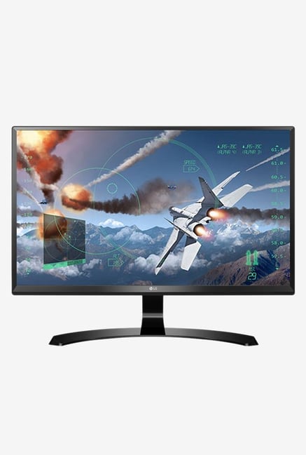 LG 24UD58-B 60.45 cm (24 Inch) 4K Ultra HD Monitor (Black)