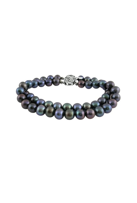 Sri Jagdamba Pearls Silver Alloy Classic Bracelet-picture-18