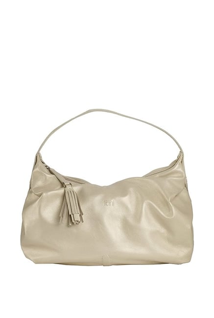 Tohl Rp1 Tinsley Champagne Gold Tassel Leather Shoulder Bag-picture-31