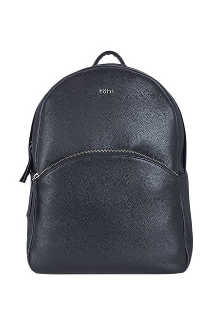 Tohl Rp1 Chena Black Solid Leather Backpack-picture-45