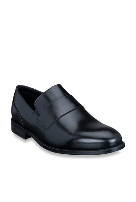 clarks black loafers