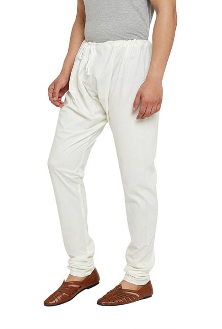 Buy Plus Size Churidar Pants & Plus Size White Churidar Pants - Apella