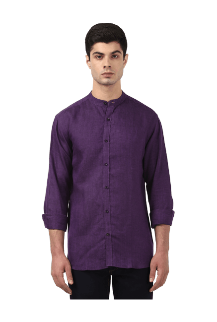 violet shirt for men