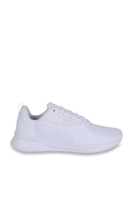 puma tishatsu runner white