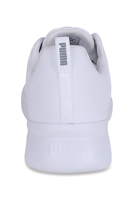 puma tishatsu runner white