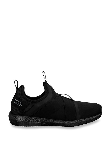 puma mega nrgy black running shoes