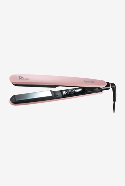 Syska SuperGlam HS1050 Hair Straightener (Pink)