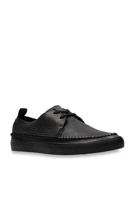 Clarks Kessell Craft Black Casual Shoes 