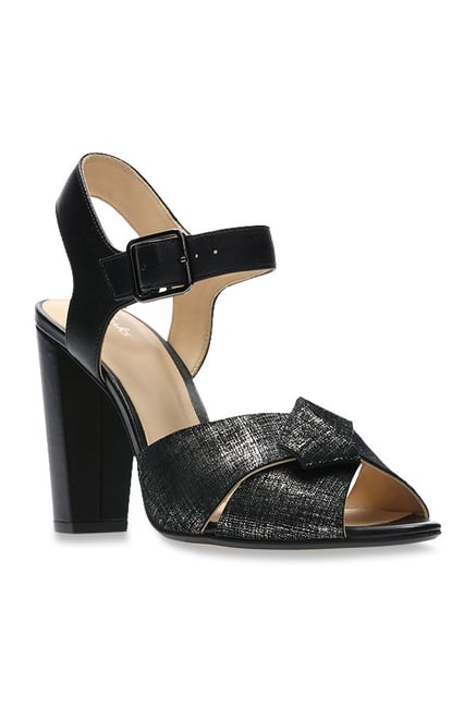 clarks ankle strap heels