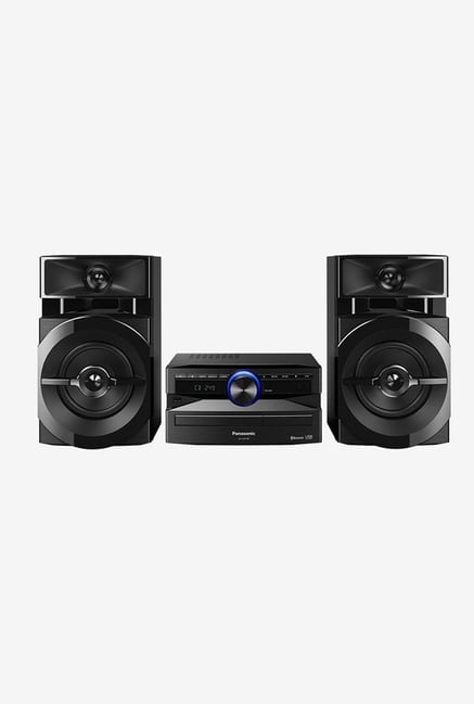 Panasonic SC-UX100GW-K channel CD USB Wireless Bluetooth 300W Mini  Hi-Fi System (Black)
