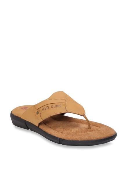 Buy Red Chief Camel Thong Sandals for 