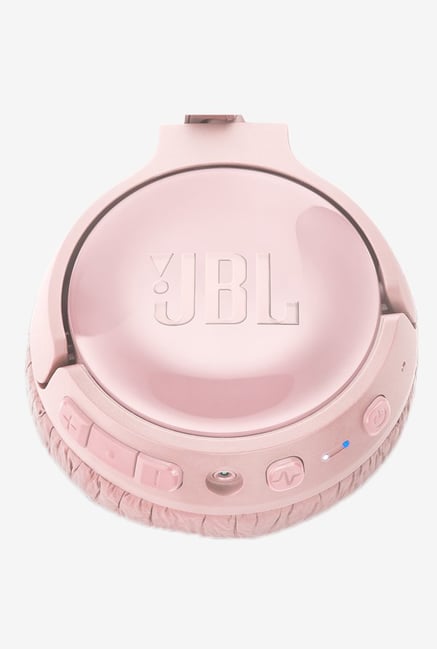 Buy JBL Tune 600 BTNC On the Ear Wireless Headphones (Pink) Online