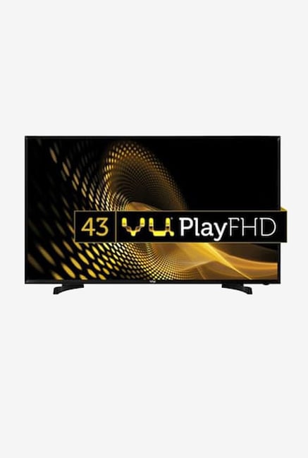 VU 4043F 109 cm 43 inches Full HD LED TV Black