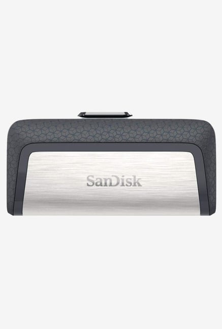 SanDisk Ultra SDDDC2-064G-G46 64 GB Dual Drive USB Type C (Black/Silver)