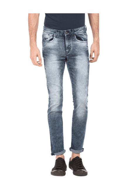 Flying Machine Blue Skinny Fit Jeans