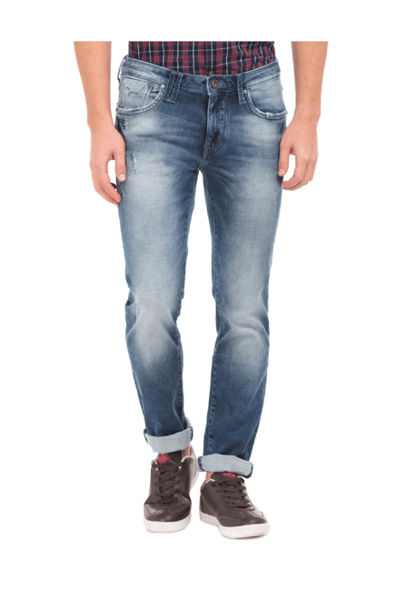 Flying Machine Blue Slim Fit Jeans