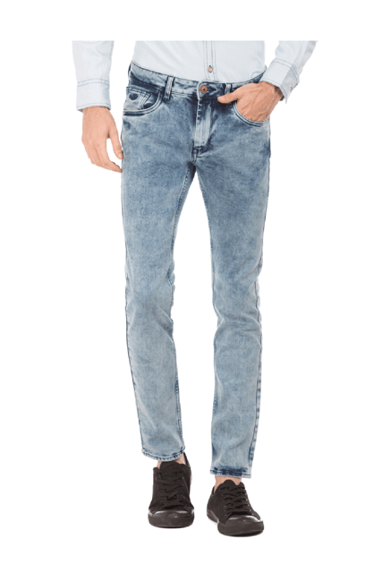 Flying Machine Blue Skinny Fit Jeans