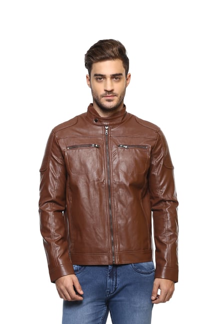 Ethan Men's Casual Black Racer Leather Jacket - The Leather Jacketer