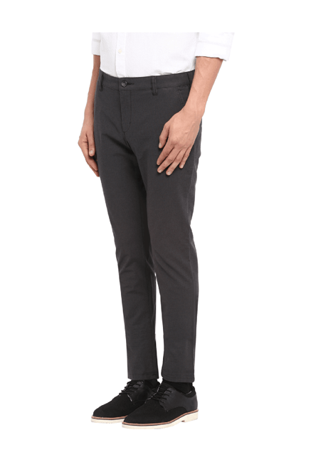Buy ColorPlus Olive Slim Fit Trousers for Men Online  Tata CLiQ
