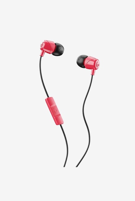 Skullcandy S2Duy-L676 In-Wired Earphones With Mic (Red/Black/Red)